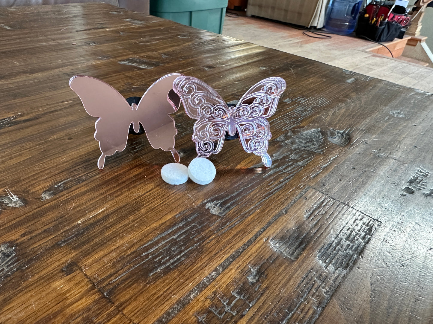 Mirrored Butterfly Car Air Freshener