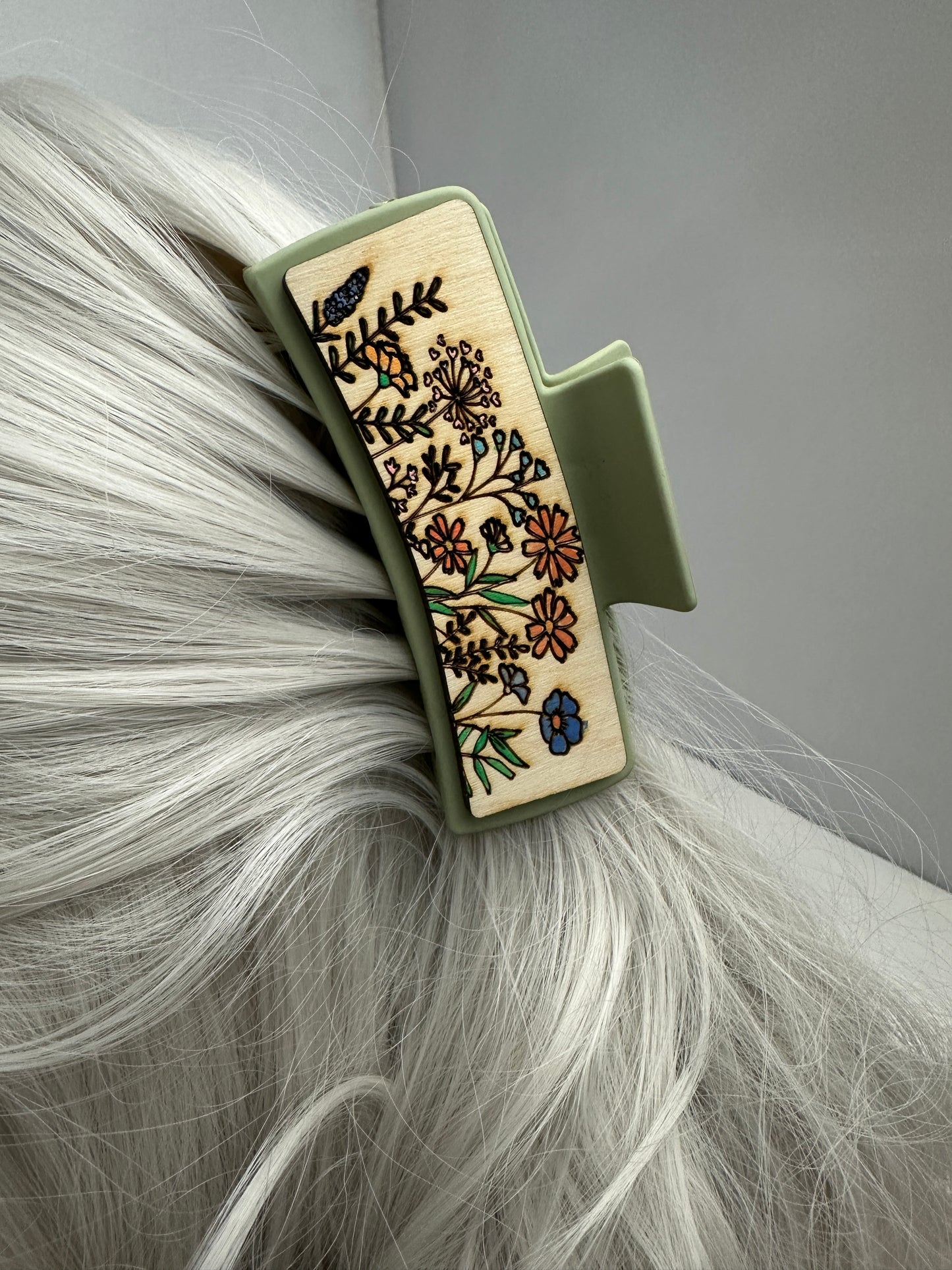Spring Flower Hair Clip