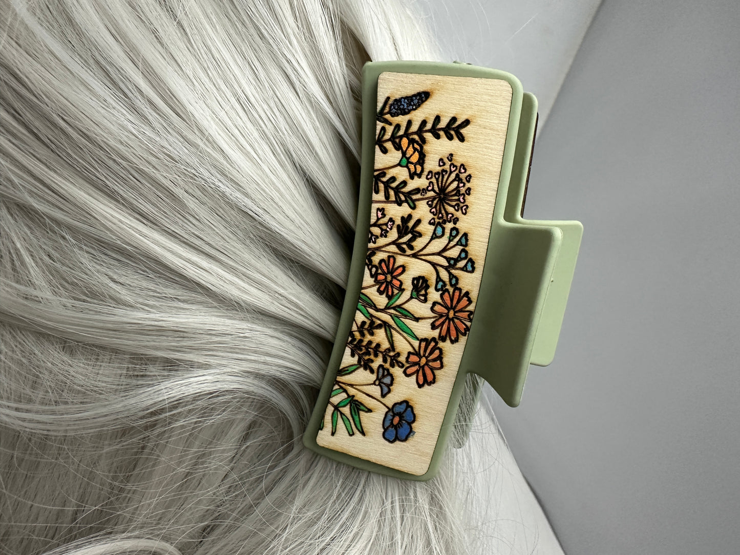 Spring Flower Hair Clip