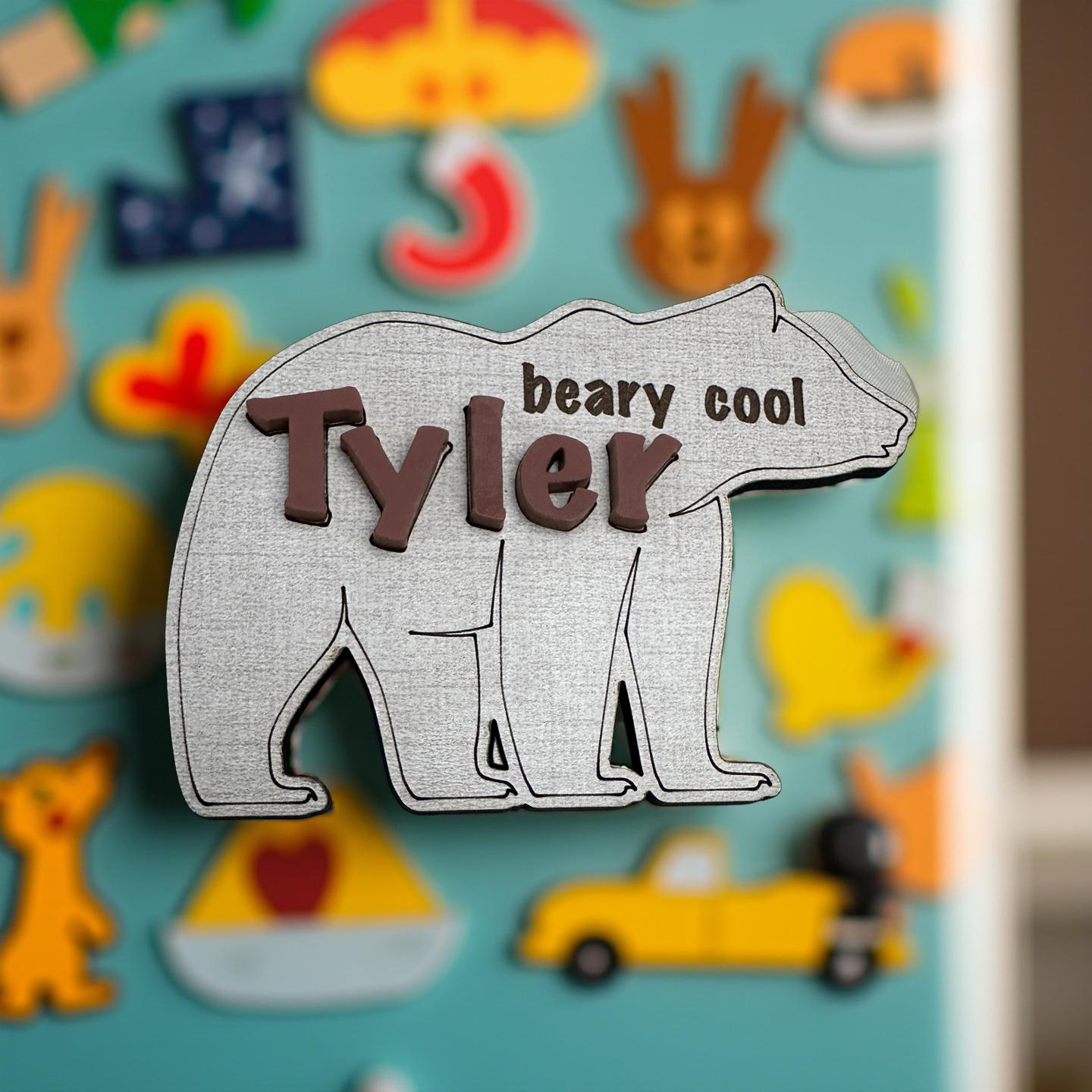 Bear Fridge Magnet